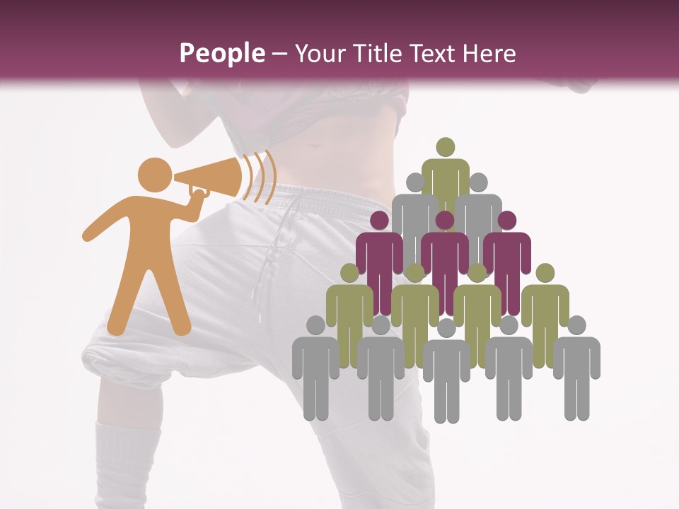 Elegance Aerobics Pose PowerPoint Template