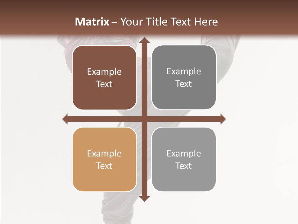 Fitness Woman Dance PowerPoint Template