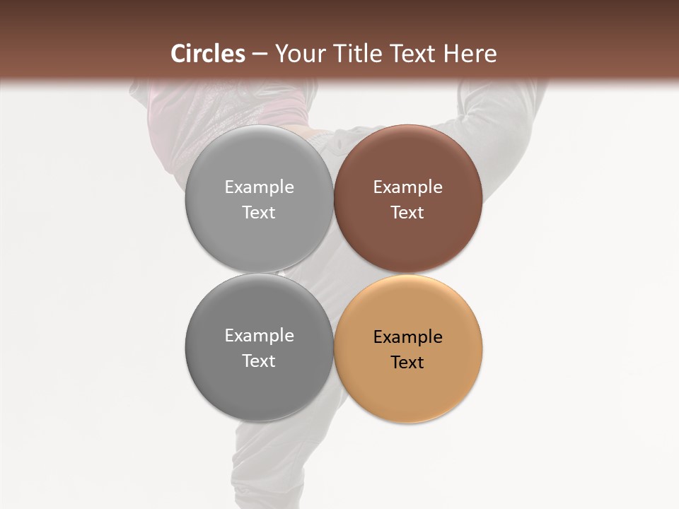 Fitness Woman Dance PowerPoint Template