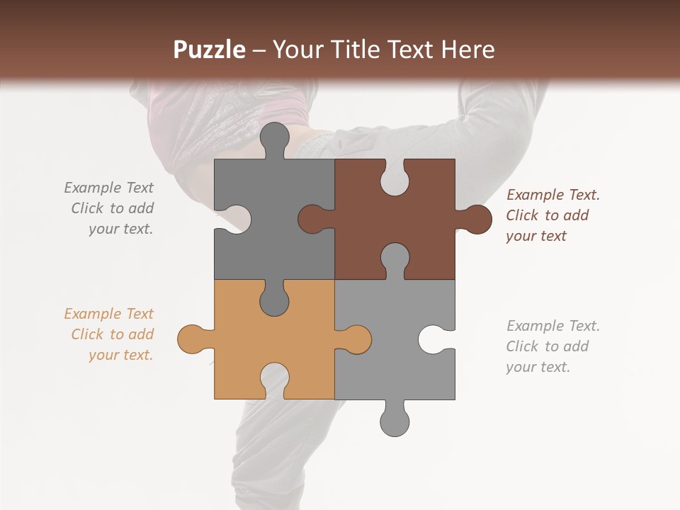 Fitness Woman Dance PowerPoint Template