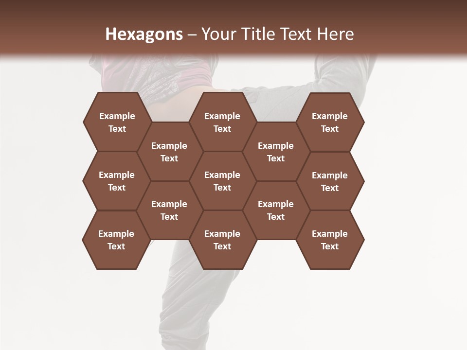 Fitness Woman Dance PowerPoint Template