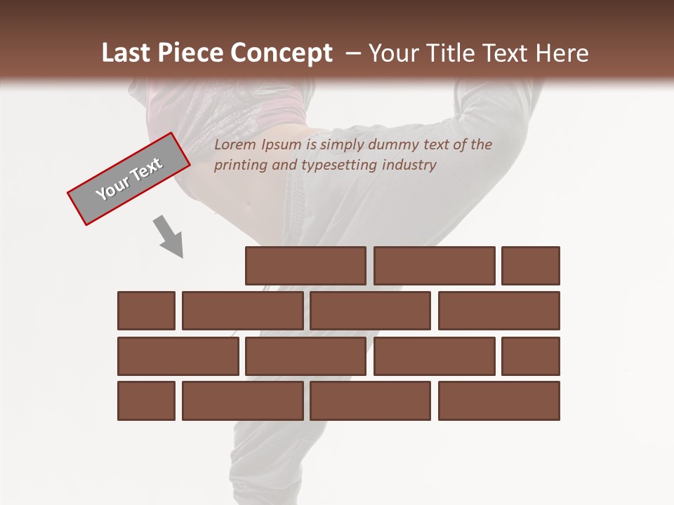 Fitness Woman Dance PowerPoint Template