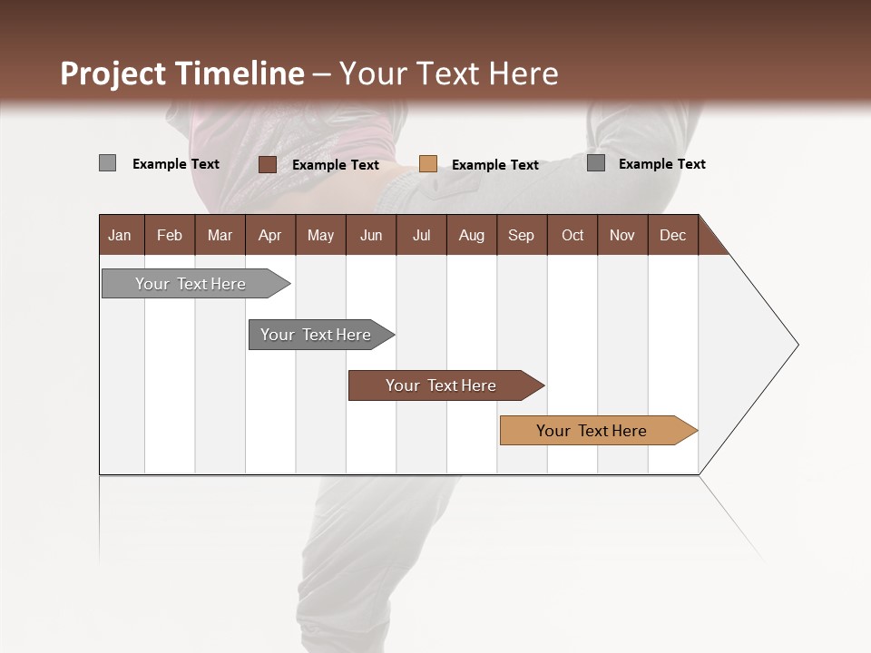 Fitness Woman Dance PowerPoint Template