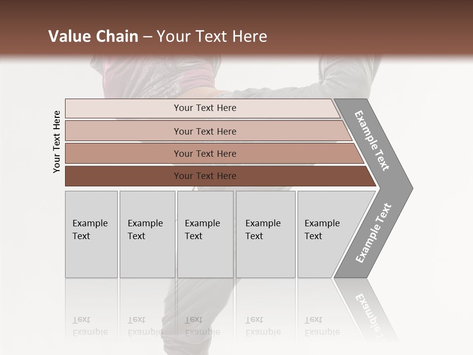 Fitness Woman Dance PowerPoint Template