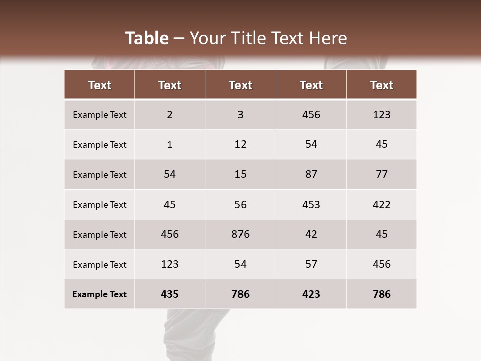 Fitness Woman Dance PowerPoint Template