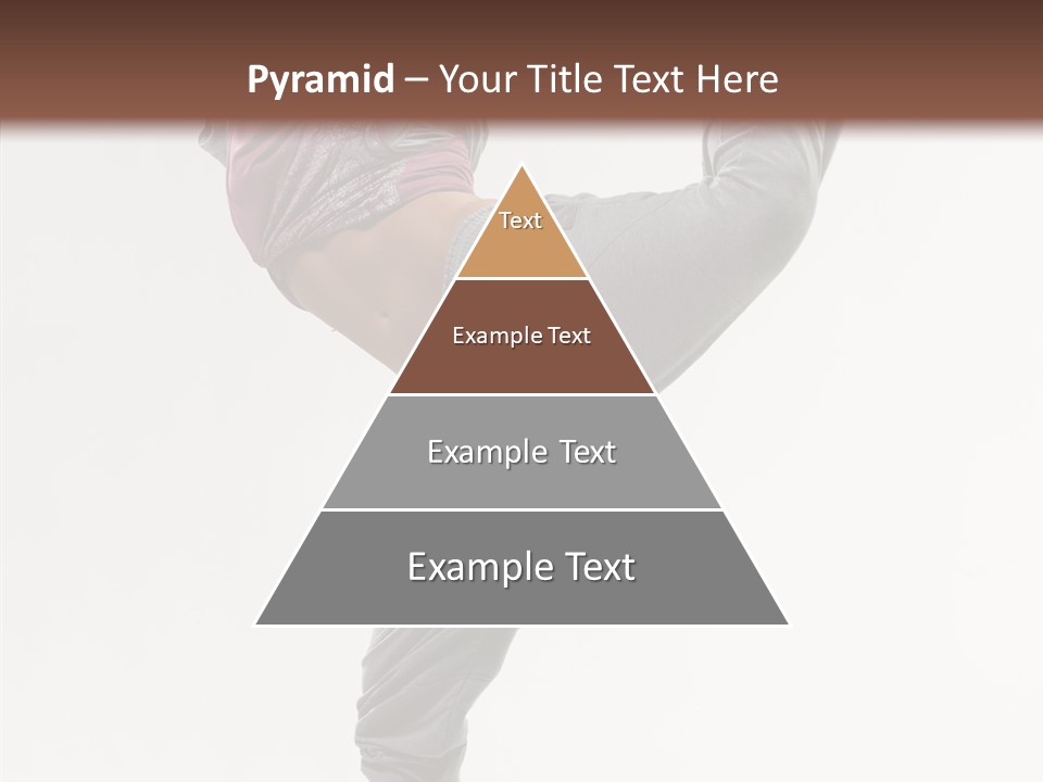 Fitness Woman Dance PowerPoint Template