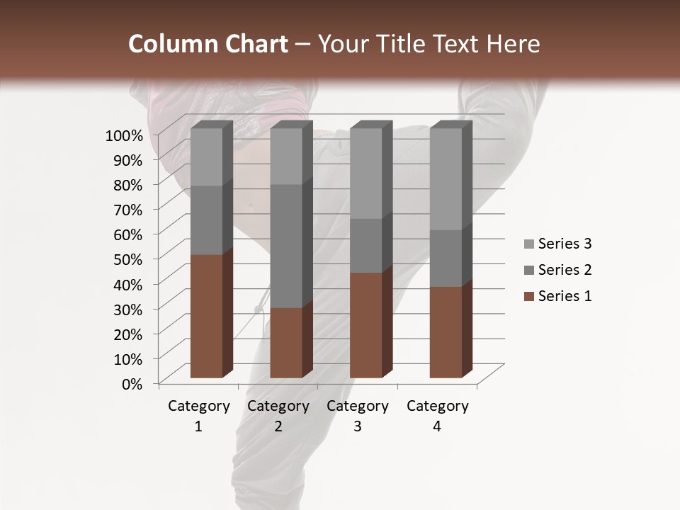 Fitness Woman Dance PowerPoint Template