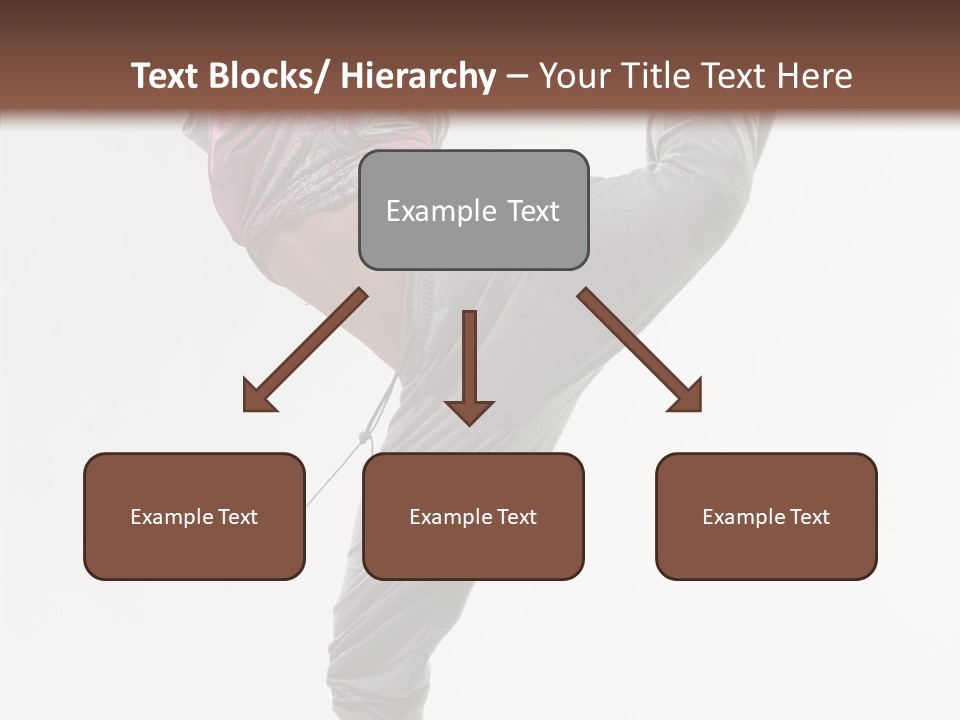 Fitness Woman Dance PowerPoint Template