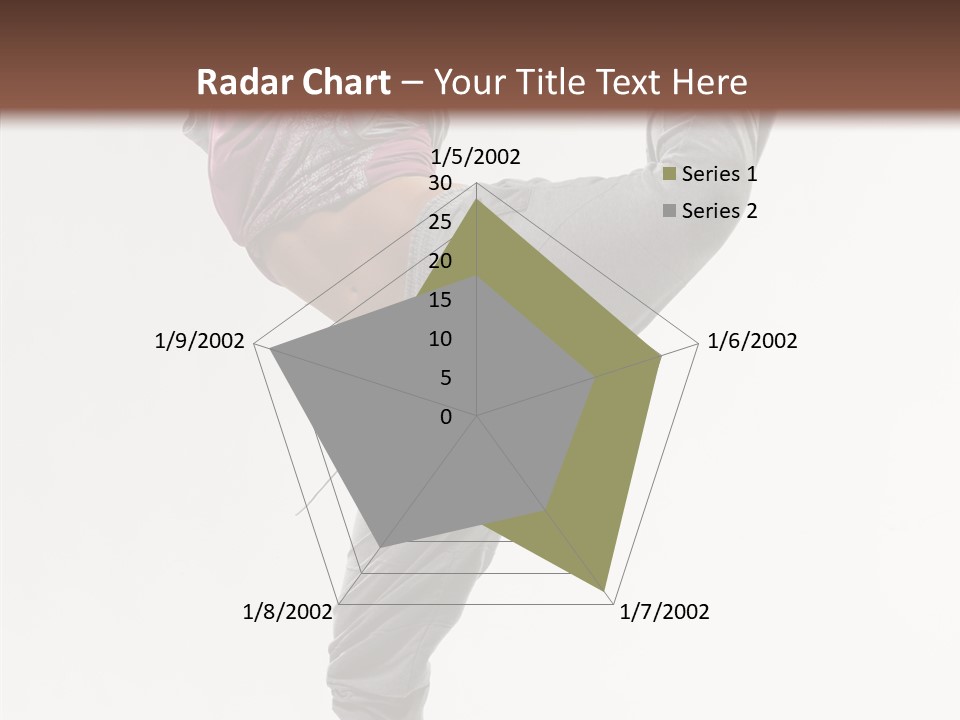 Fitness Woman Dance PowerPoint Template