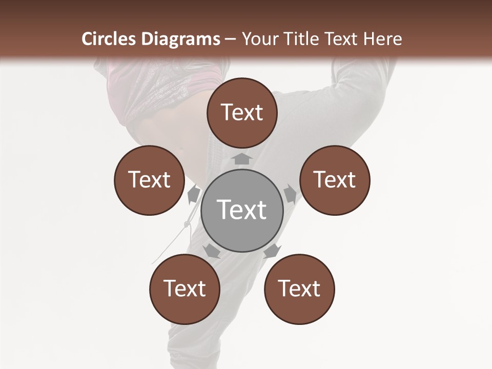 Fitness Woman Dance PowerPoint Template