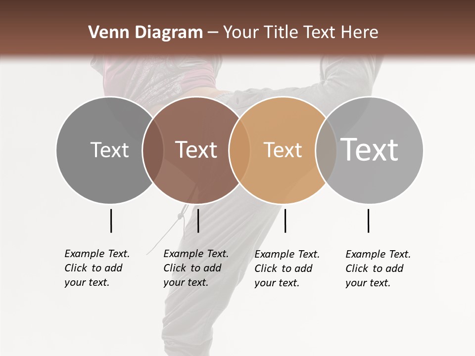 Fitness Woman Dance PowerPoint Template