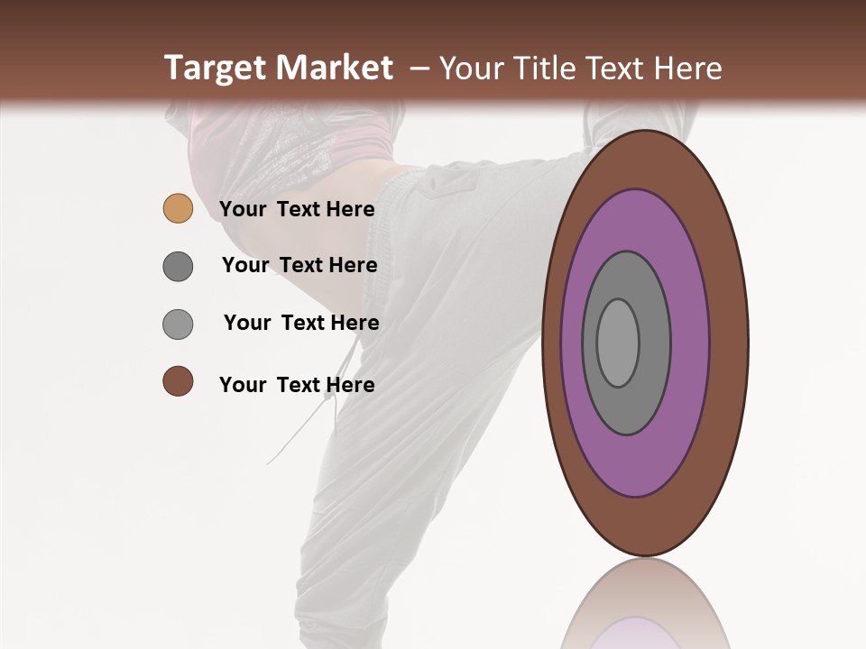 Fitness Woman Dance PowerPoint Template