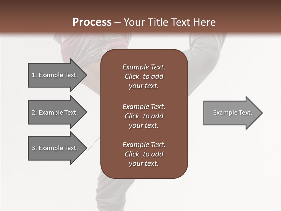 Fitness Woman Dance PowerPoint Template