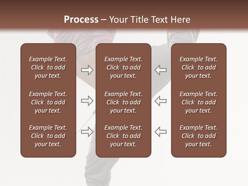 Fitness Woman Dance PowerPoint Template