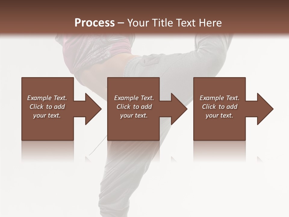 Fitness Woman Dance PowerPoint Template