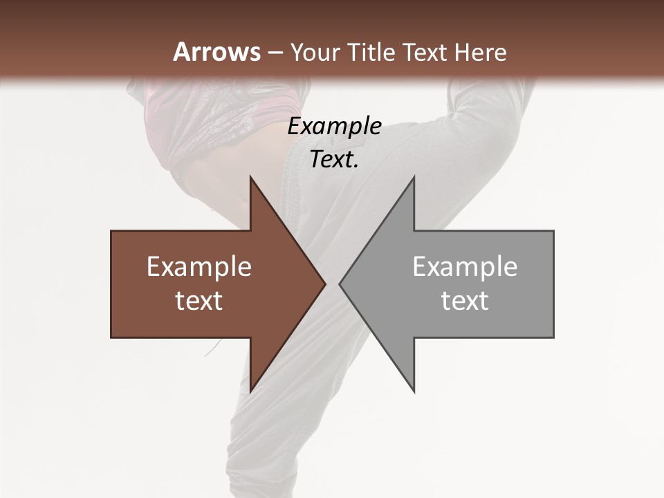 Fitness Woman Dance PowerPoint Template