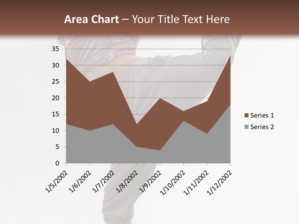 Fitness Woman Dance PowerPoint Template