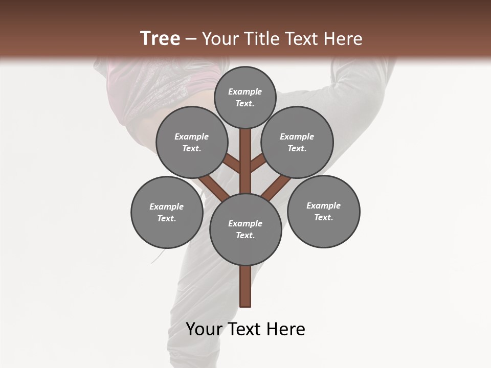 Fitness Woman Dance PowerPoint Template