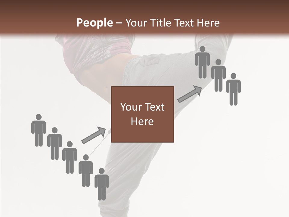 Fitness Woman Dance PowerPoint Template