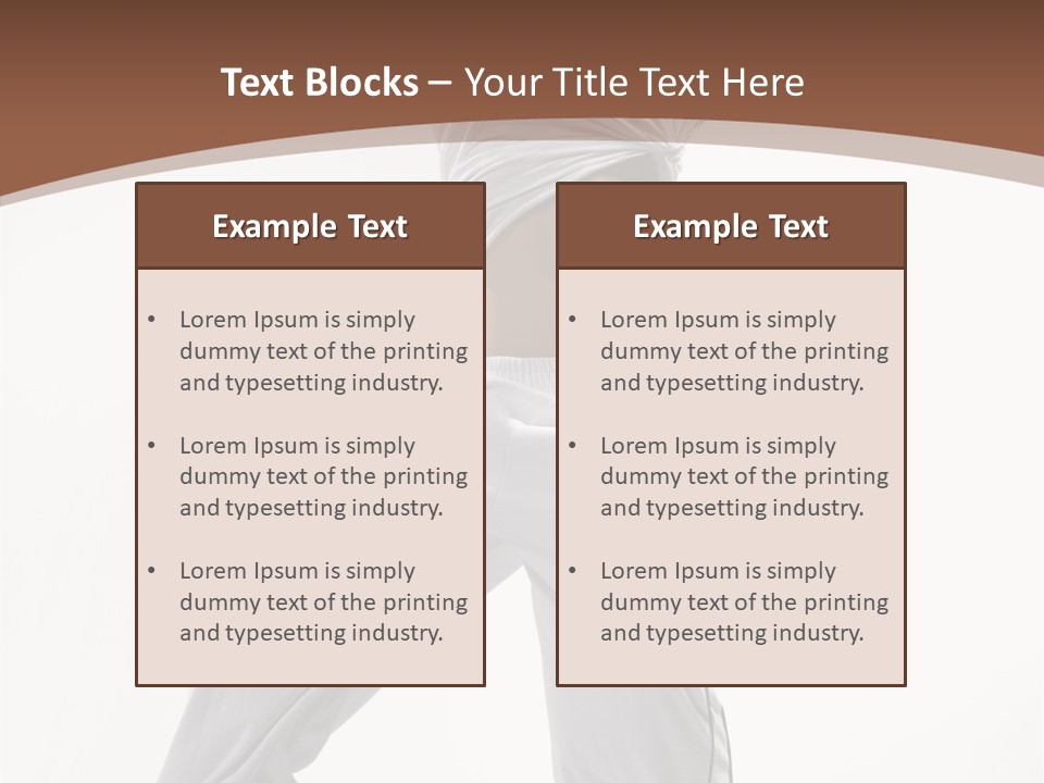 Skill Exercise Acrobat PowerPoint Template