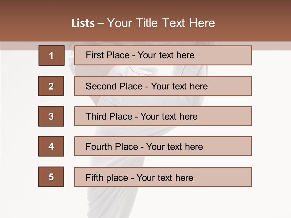 Activity Performance Rap PowerPoint Template