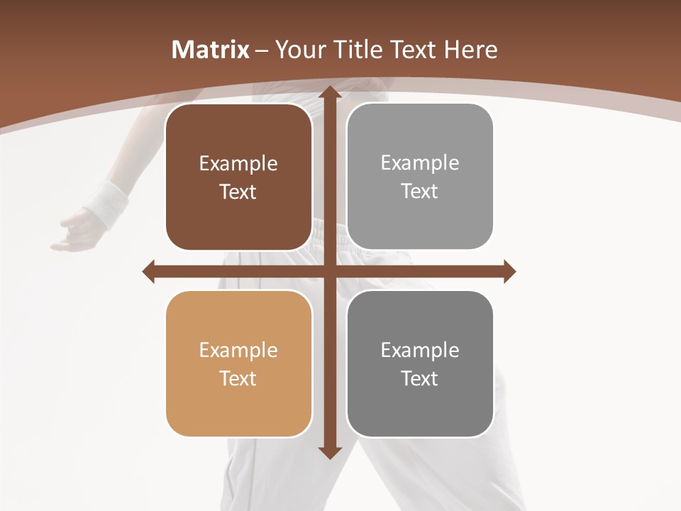 Young Girl Performance PowerPoint Template