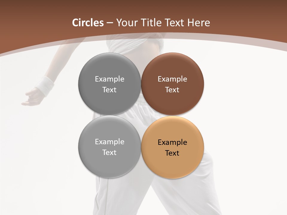 Young Girl Performance PowerPoint Template