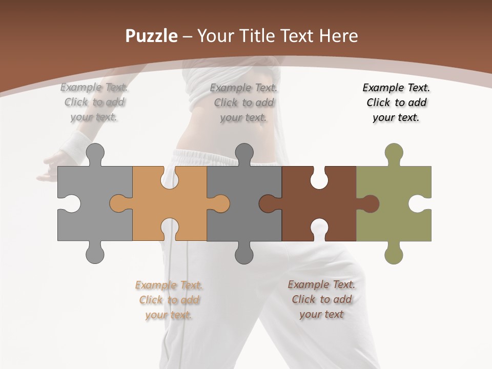 Young Girl Performance PowerPoint Template