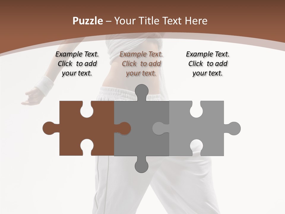 Young Girl Performance PowerPoint Template