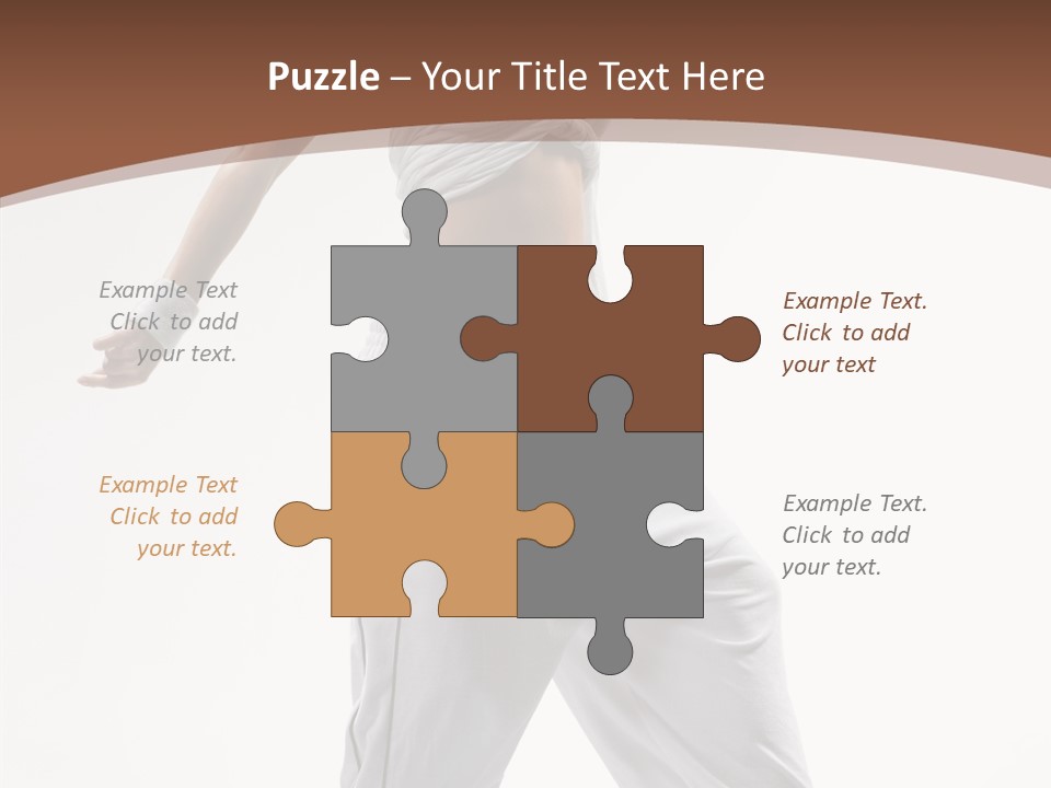 Young Girl Performance PowerPoint Template