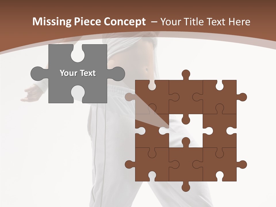 Young Girl Performance PowerPoint Template