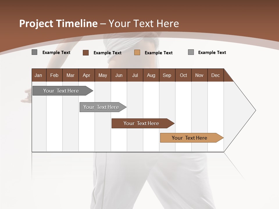 Young Girl Performance PowerPoint Template