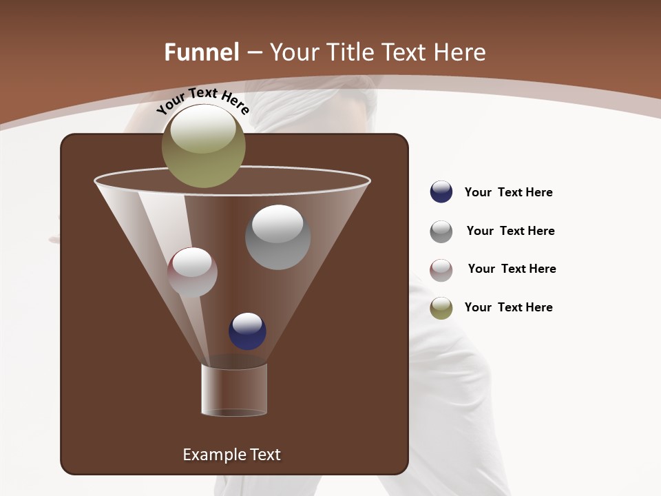 Young Girl Performance PowerPoint Template