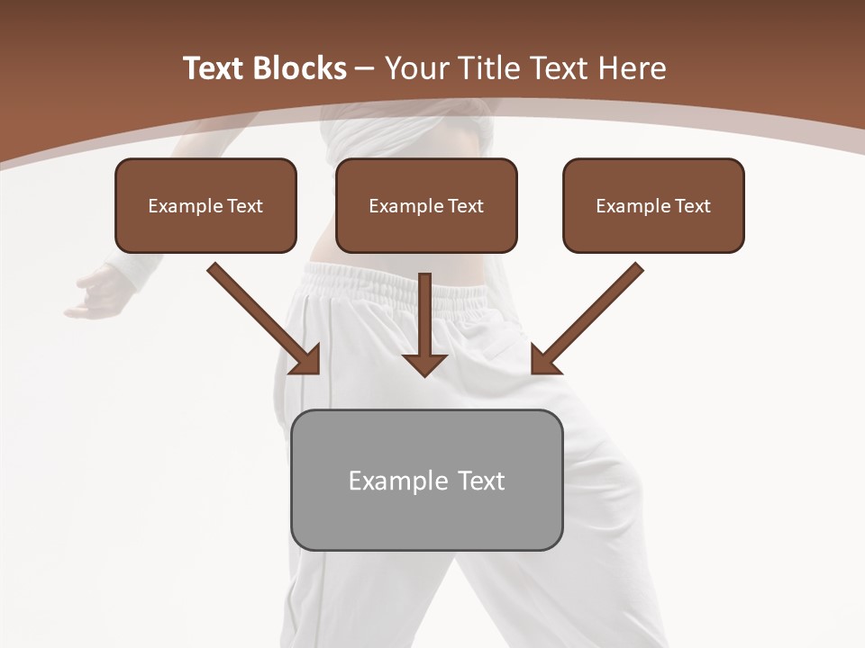 Young Girl Performance PowerPoint Template