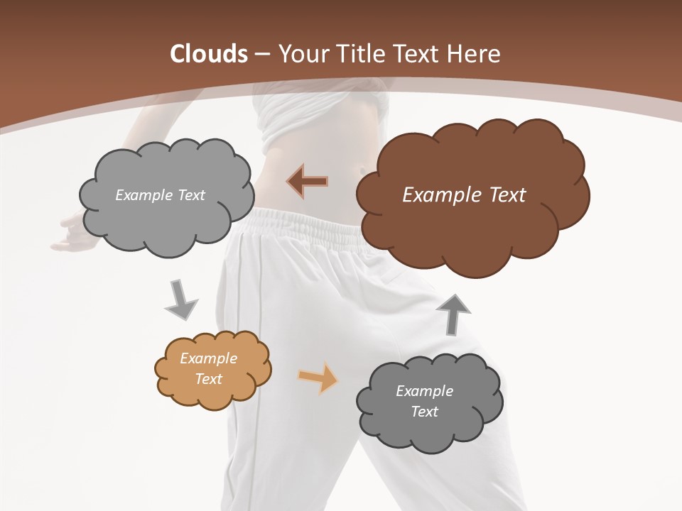 Young Girl Performance PowerPoint Template