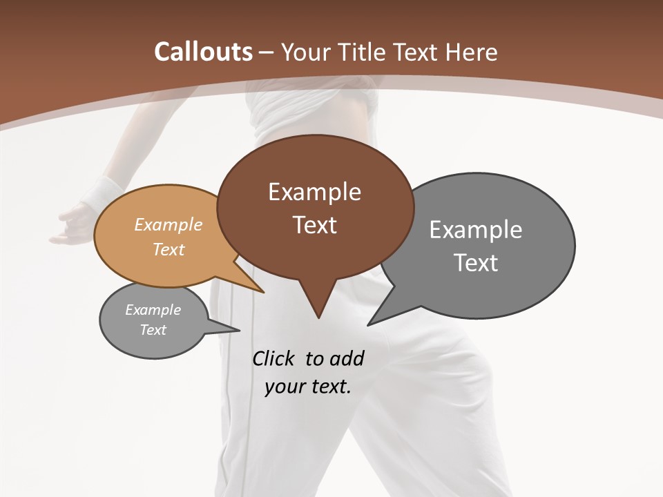 Young Girl Performance PowerPoint Template