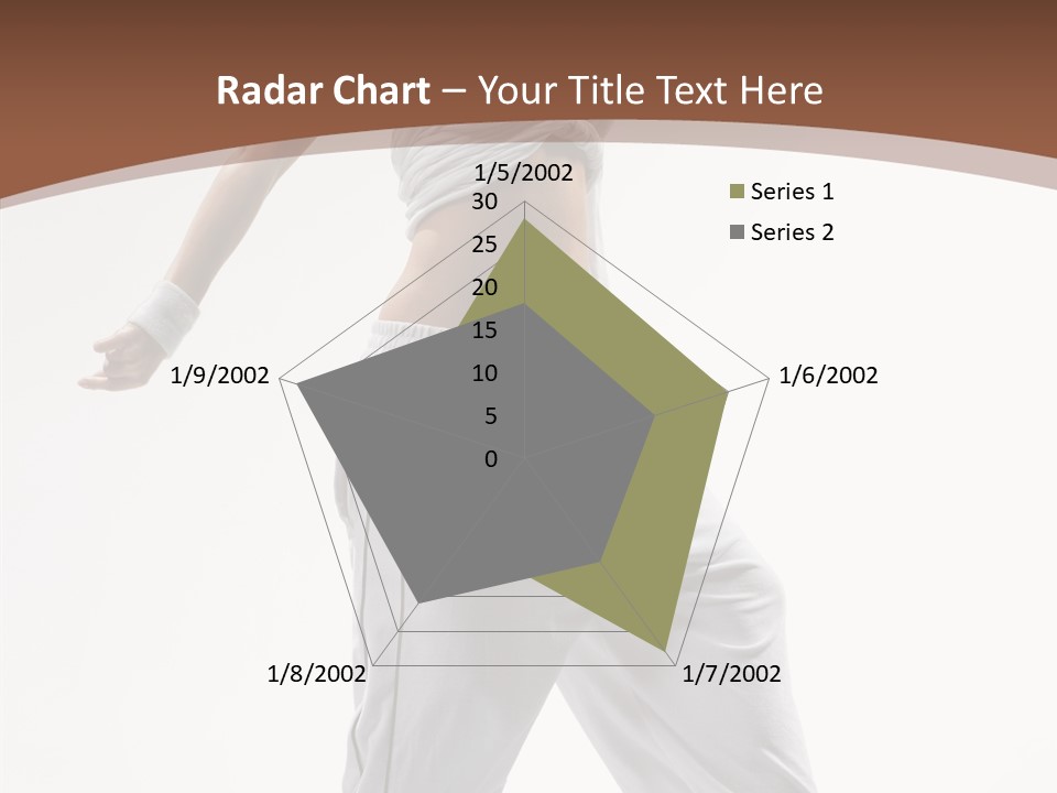 Young Girl Performance PowerPoint Template