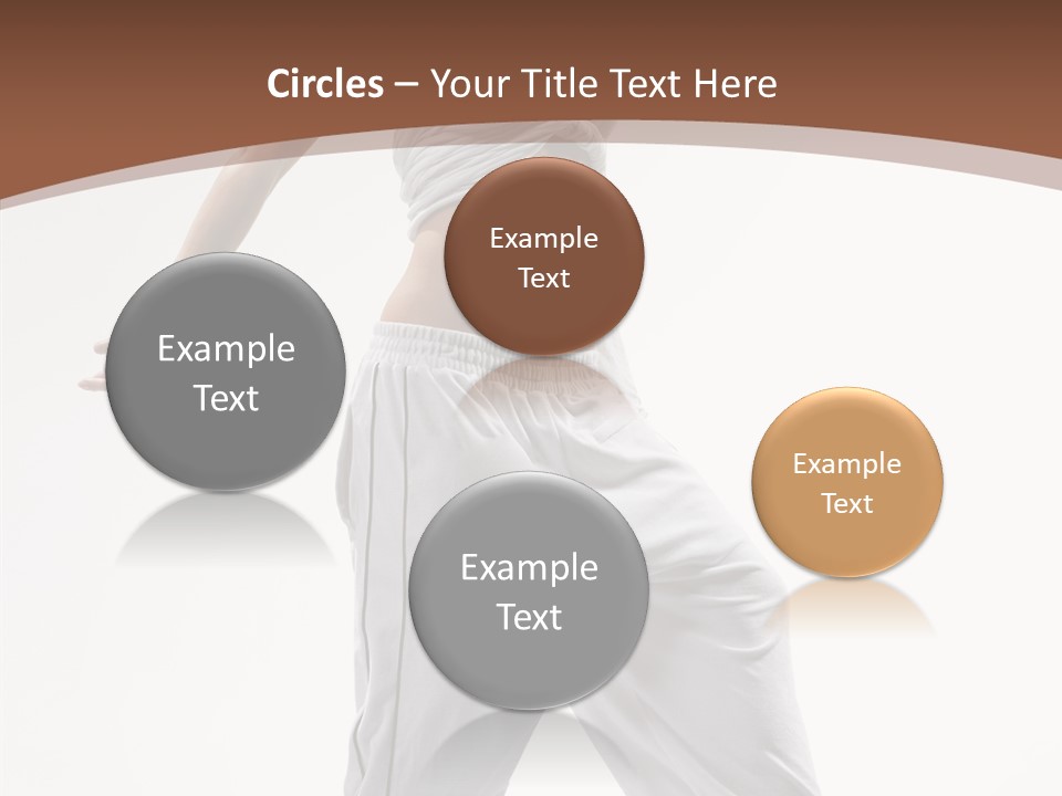 Young Girl Performance PowerPoint Template