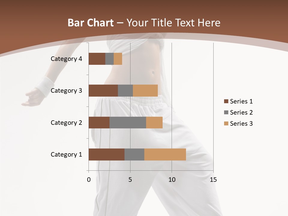 Young Girl Performance PowerPoint Template