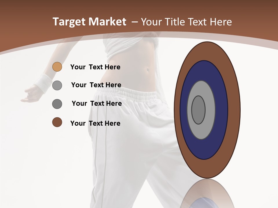 Young Girl Performance PowerPoint Template