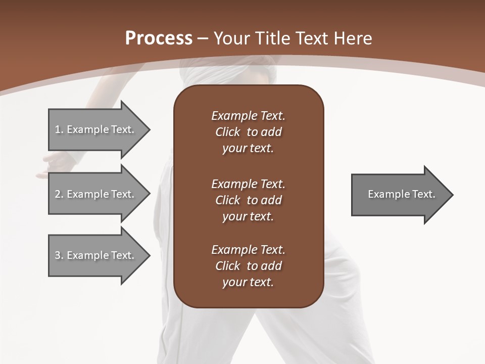 Young Girl Performance PowerPoint Template