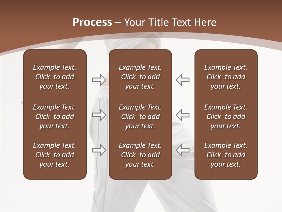 Young Girl Performance PowerPoint Template