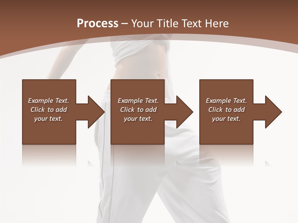 Young Girl Performance PowerPoint Template