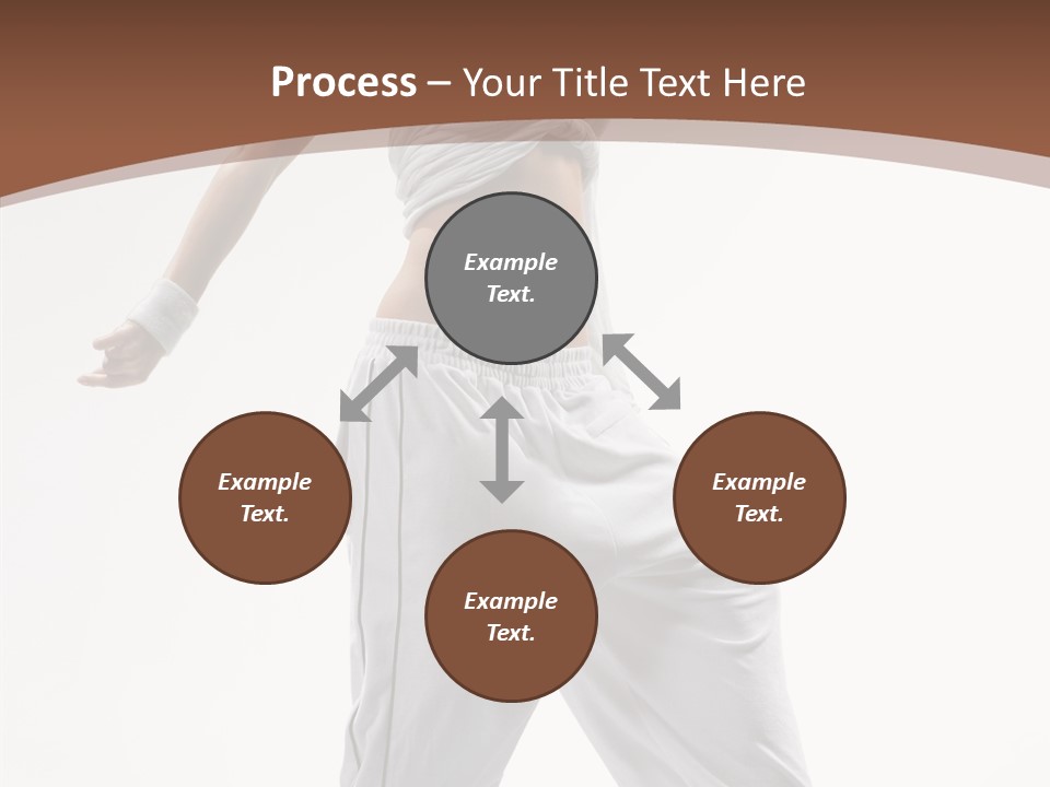 Young Girl Performance PowerPoint Template