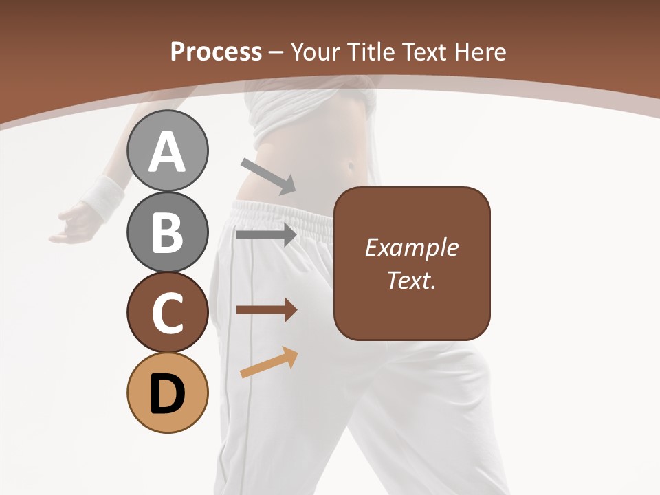 Young Girl Performance PowerPoint Template