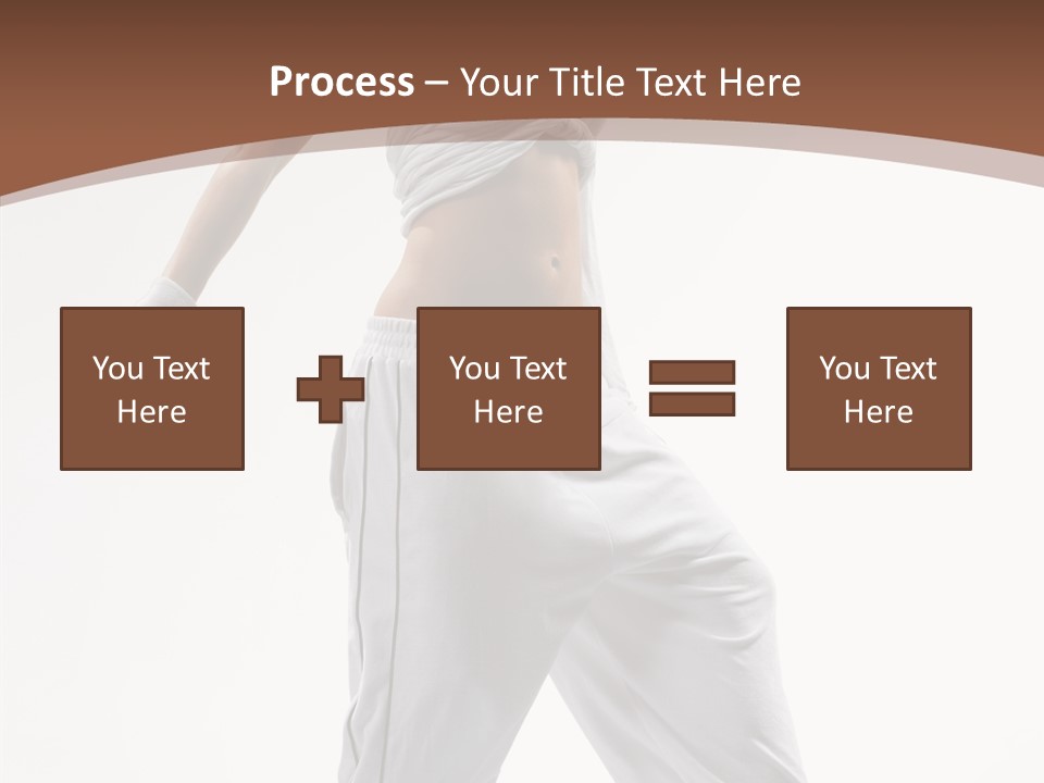 Young Girl Performance PowerPoint Template