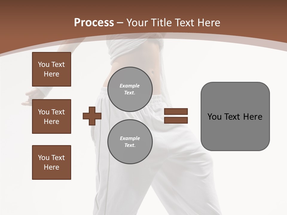 Young Girl Performance PowerPoint Template