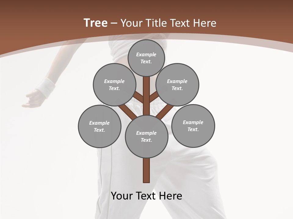 Young Girl Performance PowerPoint Template