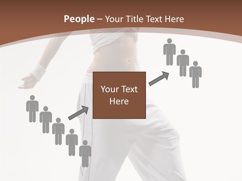 Young Girl Performance PowerPoint Template