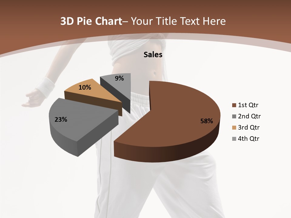 Young Girl Performance PowerPoint Template